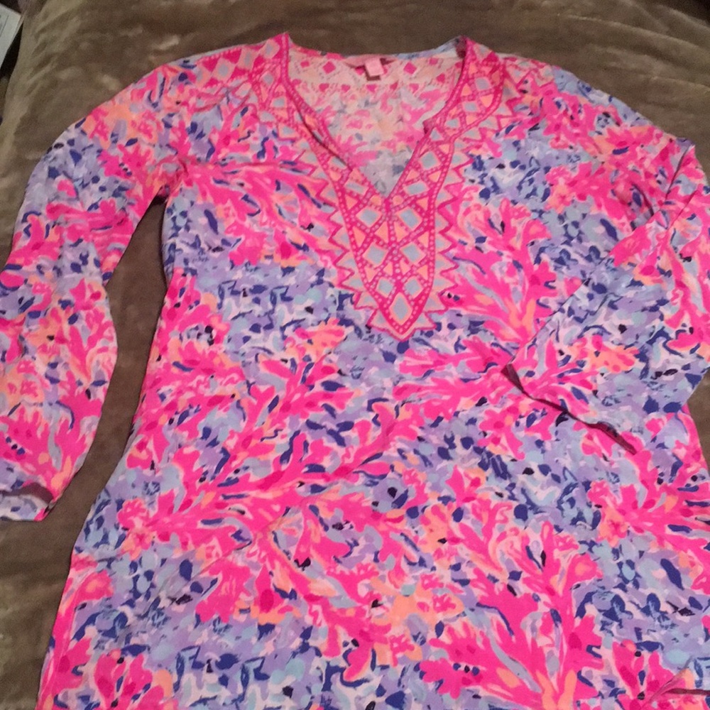 Lilly Pulitzer silk tunic
